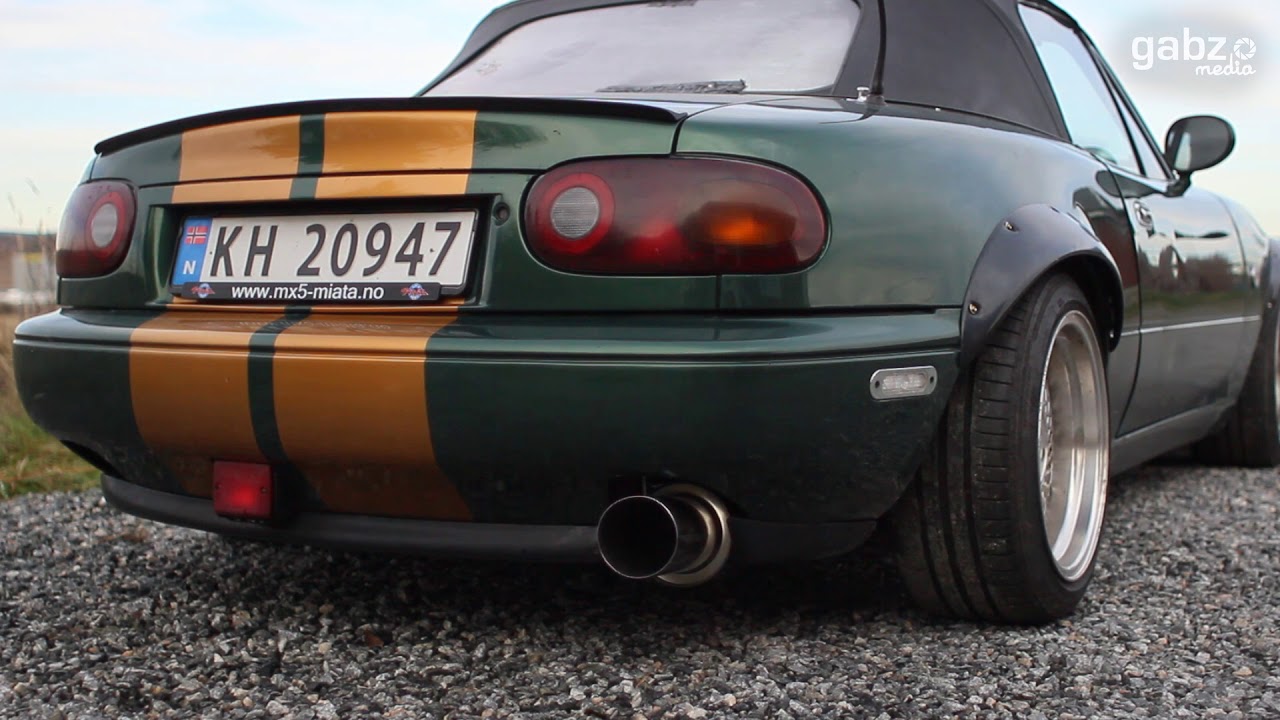 Stock vs. Manzo Catback Exhaust Sound | Mazda Miata/MX-5