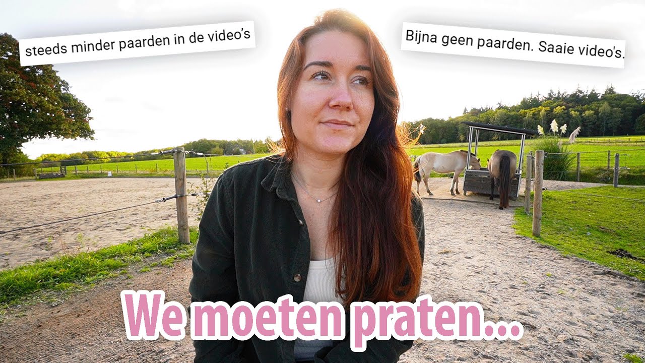 We moeten even praten... De toekomst van mijn (paarden)kanaal 🍂 Feline Fauve