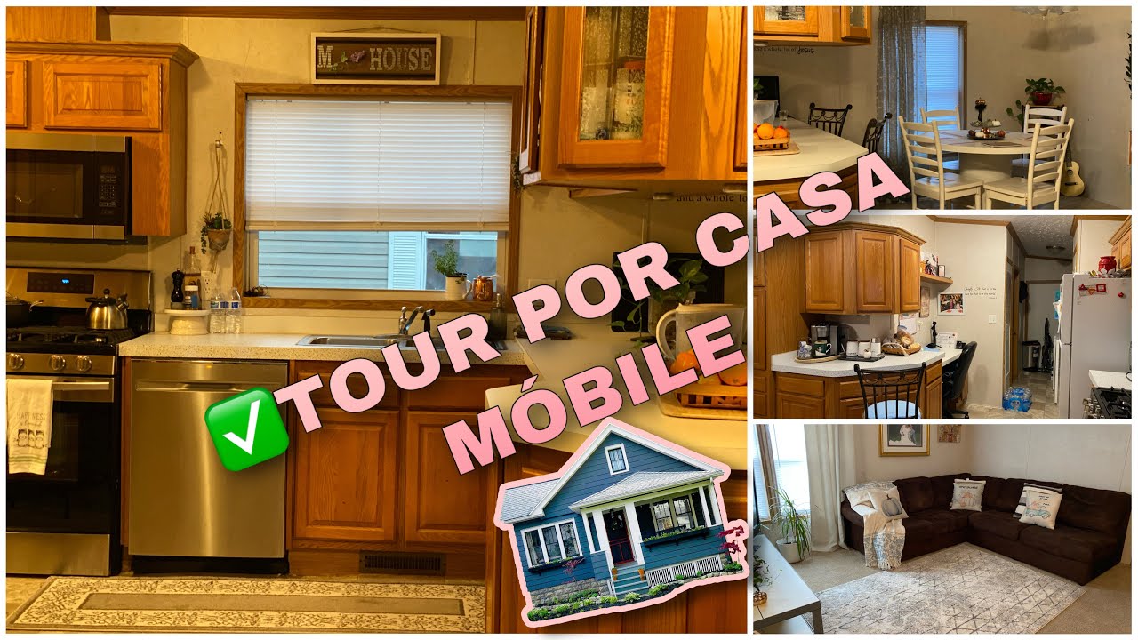 ✅VIVO EN UNA CASA MOBILE//TRAILA 2002 POR DENTRO/CASAS EN VENTA  #casamobile #trailaenusa