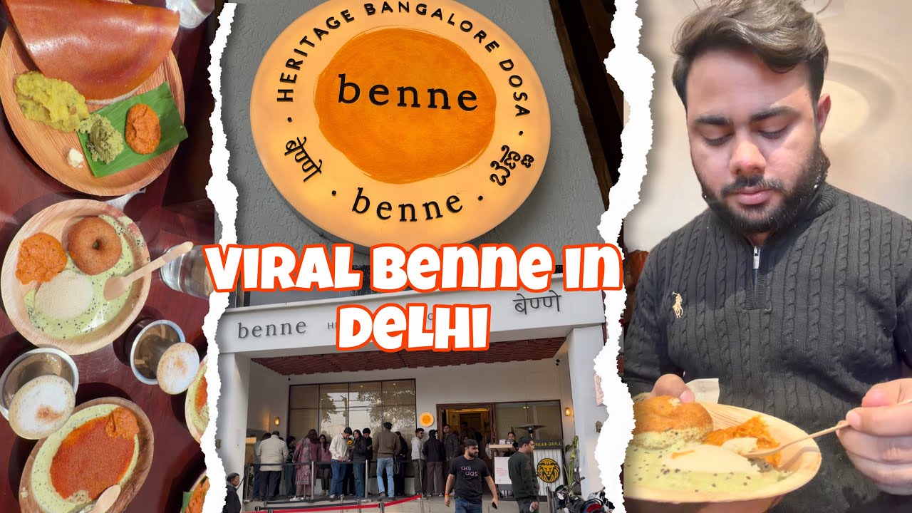 Trying the viral Benne Dosa in Delhi 😍ll Greater Kailash 2 ll viral Bangalore butter dosa 