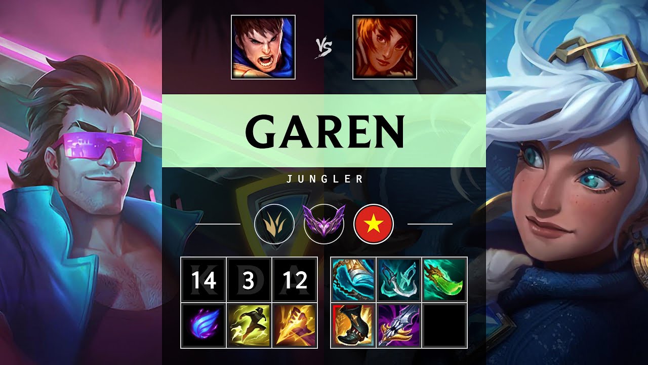 Garen Jungle vs Taliyah - VN Master Patch 25.13