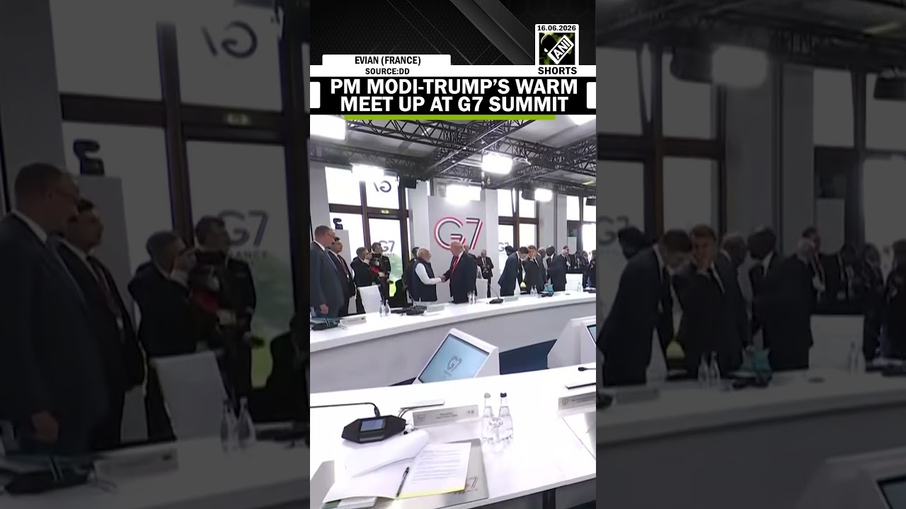 PM Modi, US Prez Donald Trump&rsquo;s iconic meet-up on the sideline of G7 Summit