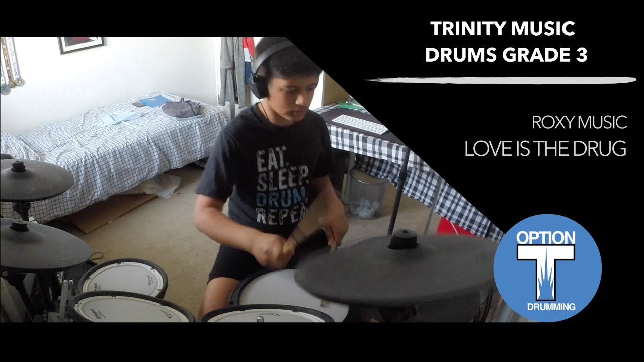 Roxy Music - Love is the drug Drum Cover by Talin Patel