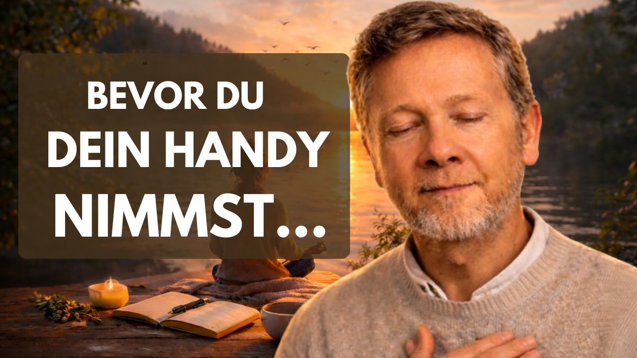 Bevor du dein Handy nimmst – Kehre zuerst zu dir zurück