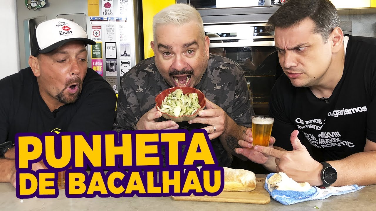 Receita de Punheta de bacalhau com Bola