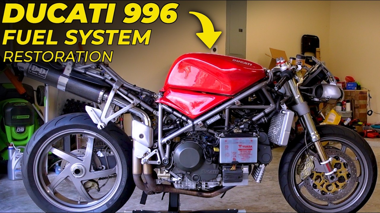 Восстановление топливной системы Ducati 996 | Правильное восстановление мощности супербайка!