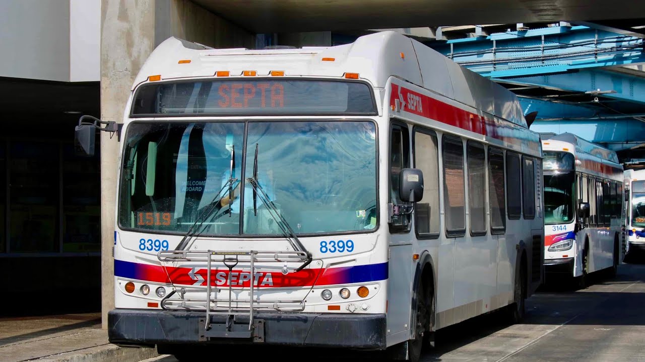 SEPTA 2010 New Flyer DE40LFR #8399 On Route 58! (FULL RIDE) 