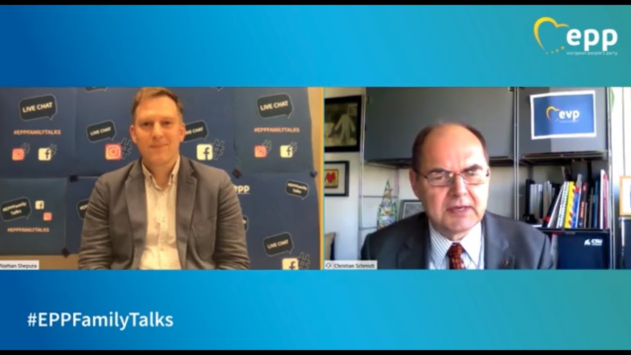 #EPPFamilyTalks with Christian Schmidt