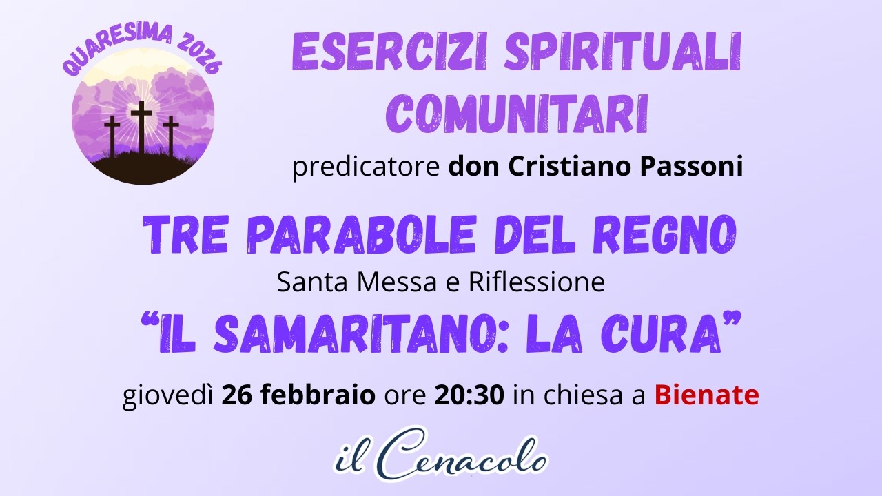 Esercizi Spirituali di Quaresima - Seconda Serata: 