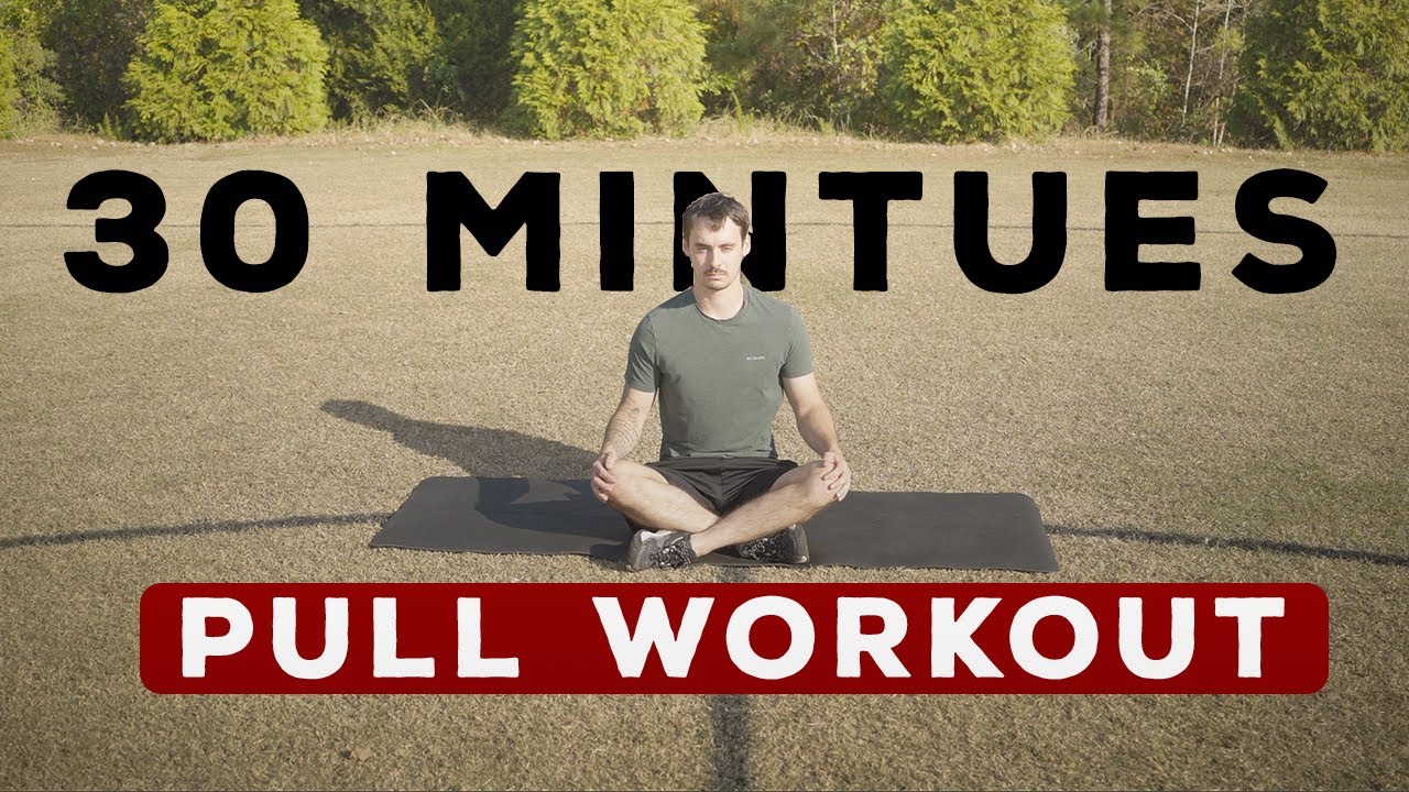 30-Minute Pull Workout (No Equipment) | Back, Rear Delts & Arms | Follow Along at Home