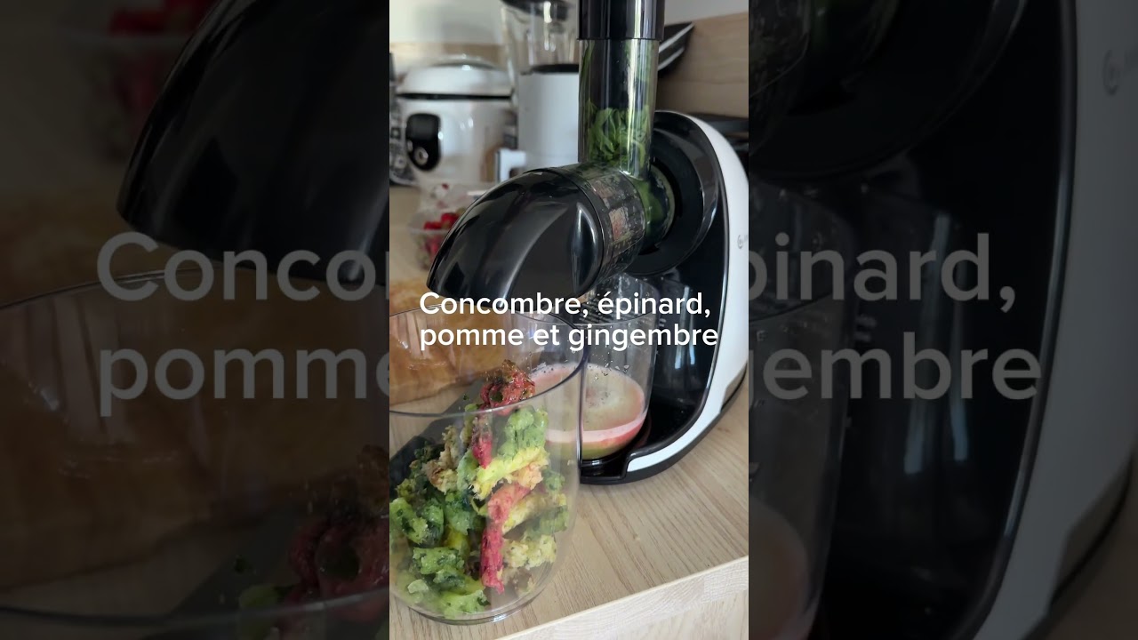J&rsquo;ai test&eacute; l&rsquo;extracteur de jus de AMZCHEF