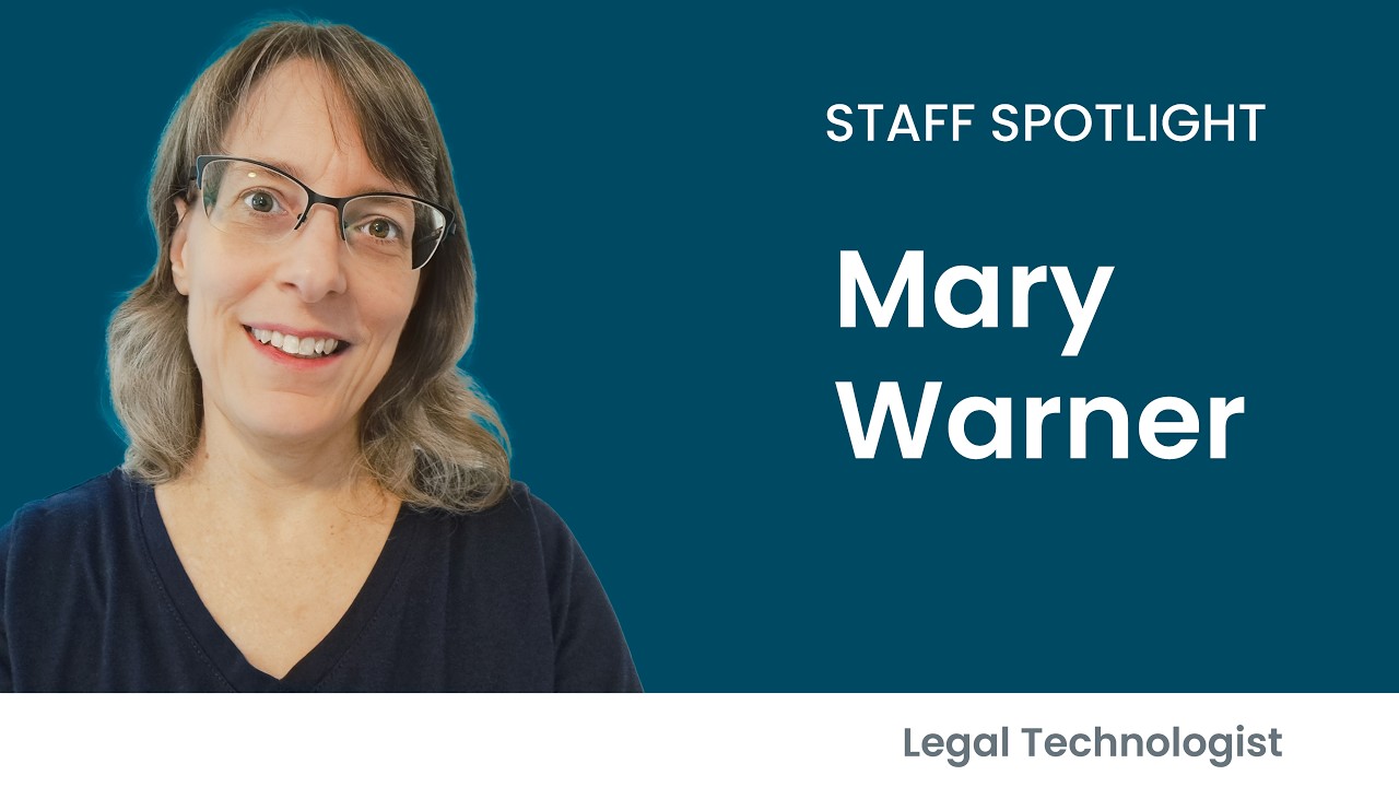 MSBA | Staff Spotlight: Mary Warner