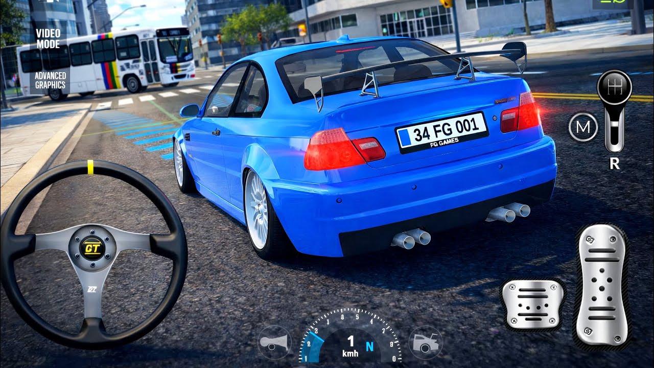Real Car Parking Simulator Gameplay | Extreme City Car Parking Challenge | Android Car Driving Game