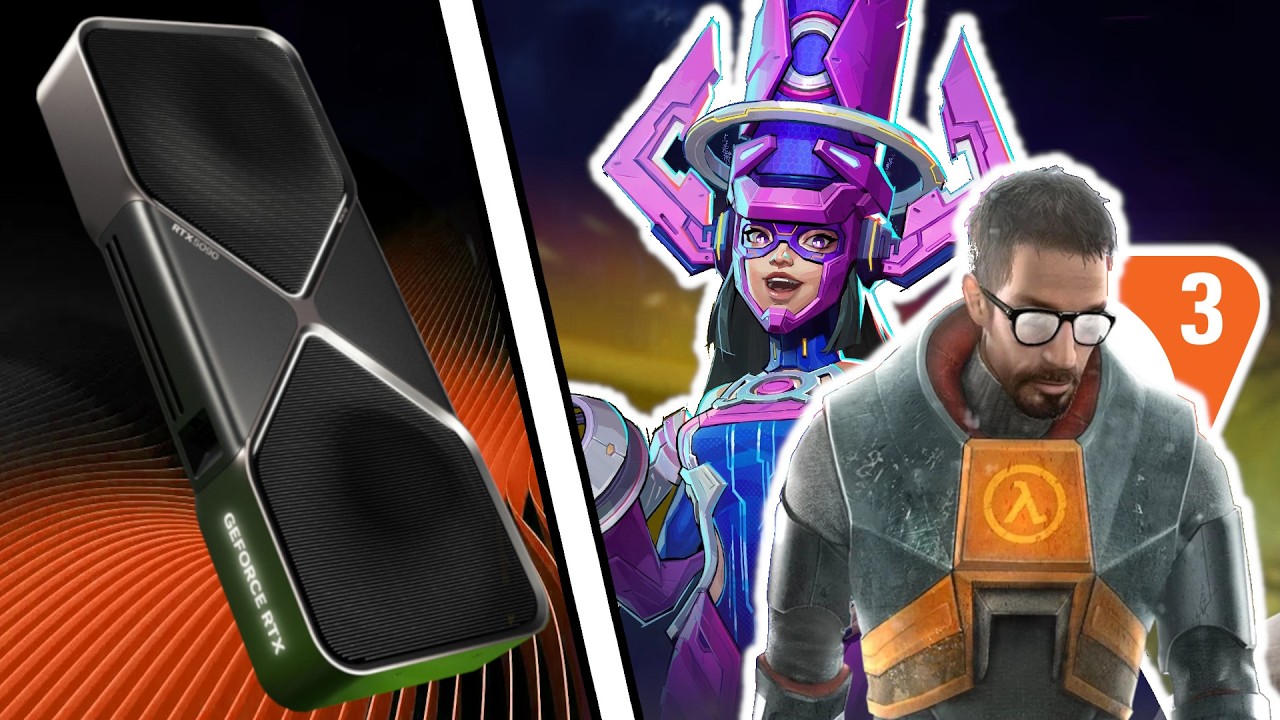 HALF LIFE 3 POWSTAJE? RTX 5000 TO SCAM! - #TechNiC