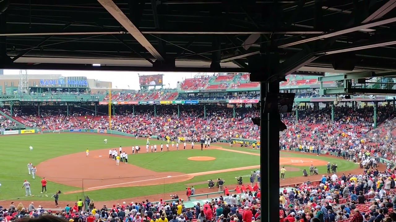 2013 World Series Champion Red Sox 10 Year Reunion • Zac Brown Band National Anthem