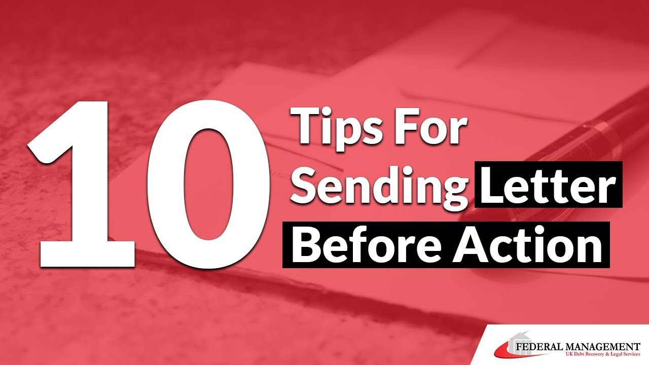 Sending A Business Letter Before Action - 10 Step How-To Guide | Federal Management Debt Collection
