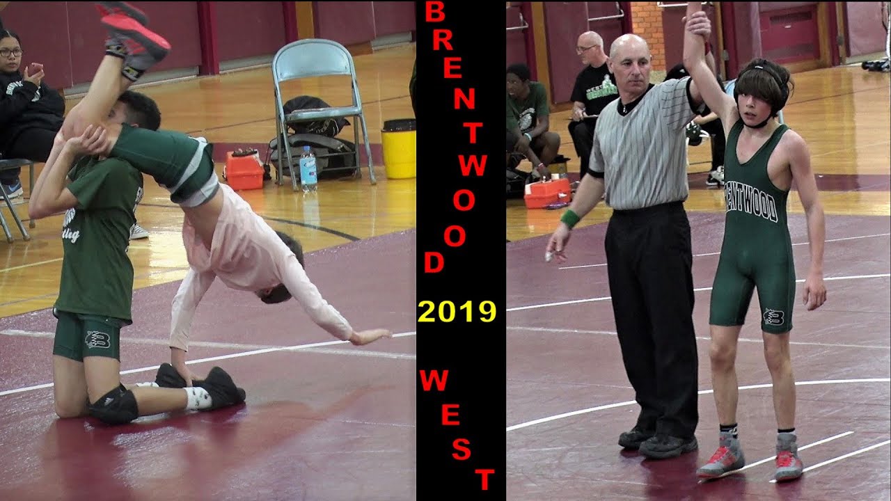 NEW!!! WRESTLING - Brentwood West Middle School vs Kings Park Full Match