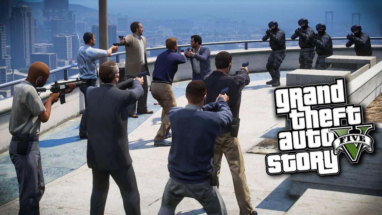 Jeder gegen Jeden und Alle gegen Steve | GTA V Story [040]