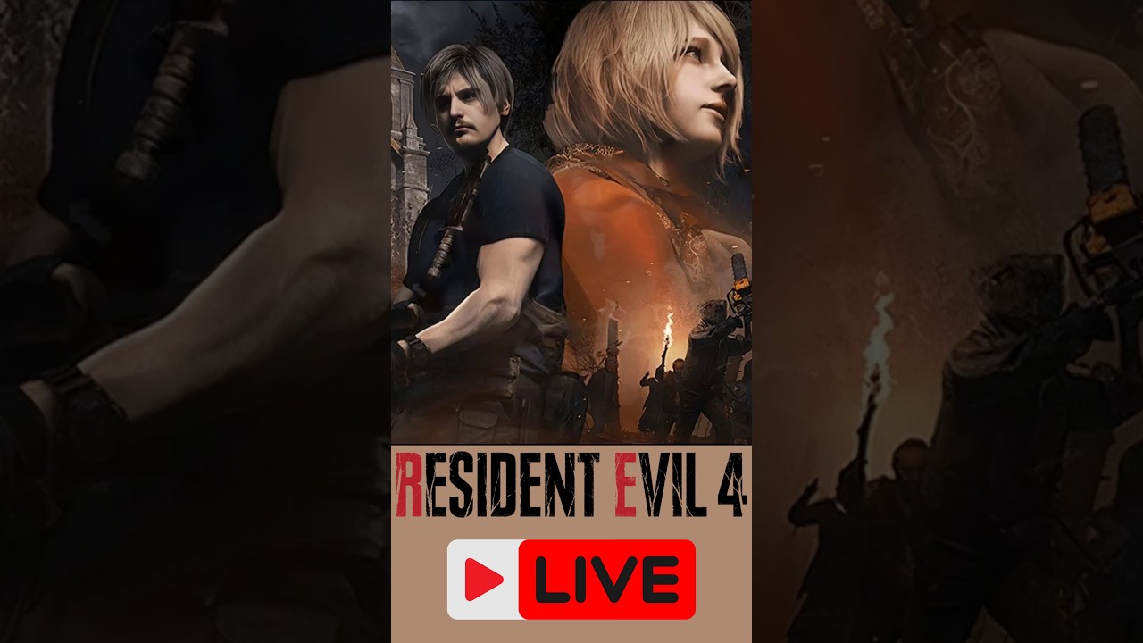 🔴LIVE ADESSO 🟥RESIDENT EVIL 9: REQUIEM? NO...... INIZIAMO R.E 4 🟥 *VERTICALE*