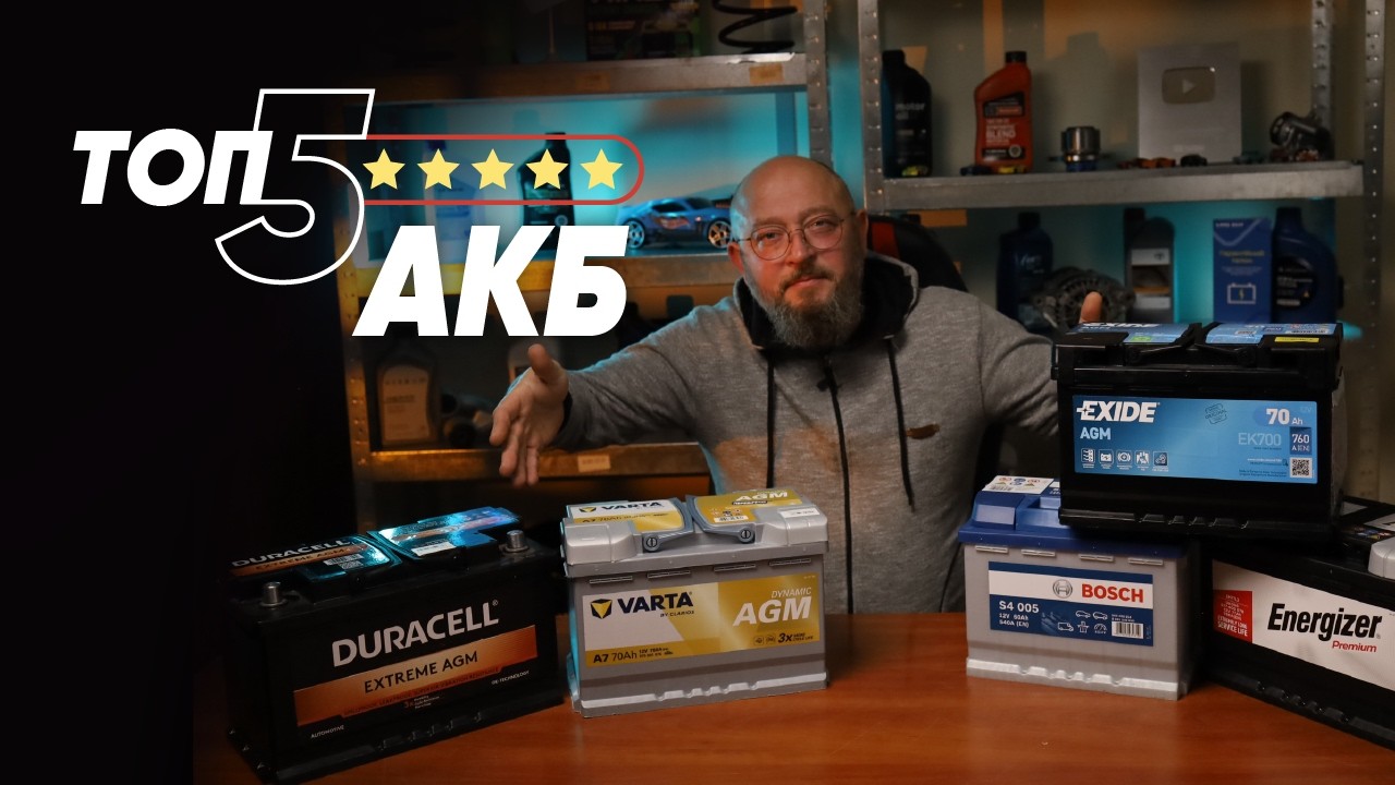 🔋 ТОП-5 популярних акумуляторів, які найчастіше купують