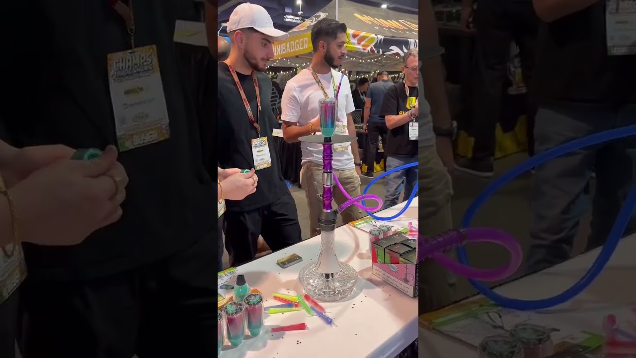 Heybar hookah head video from Expo 
