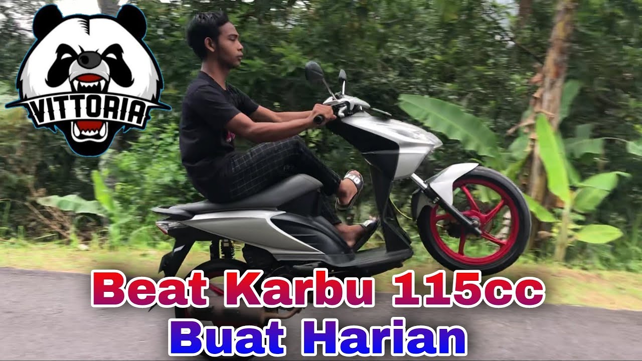 Review Beat Karbu 115cc Hasil Garapan Sendiri