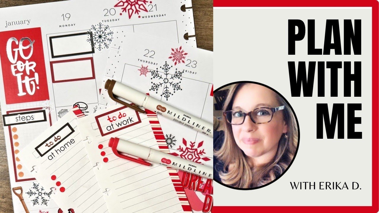 Plan with Me // Classic Happy Planner // Jan 19-25