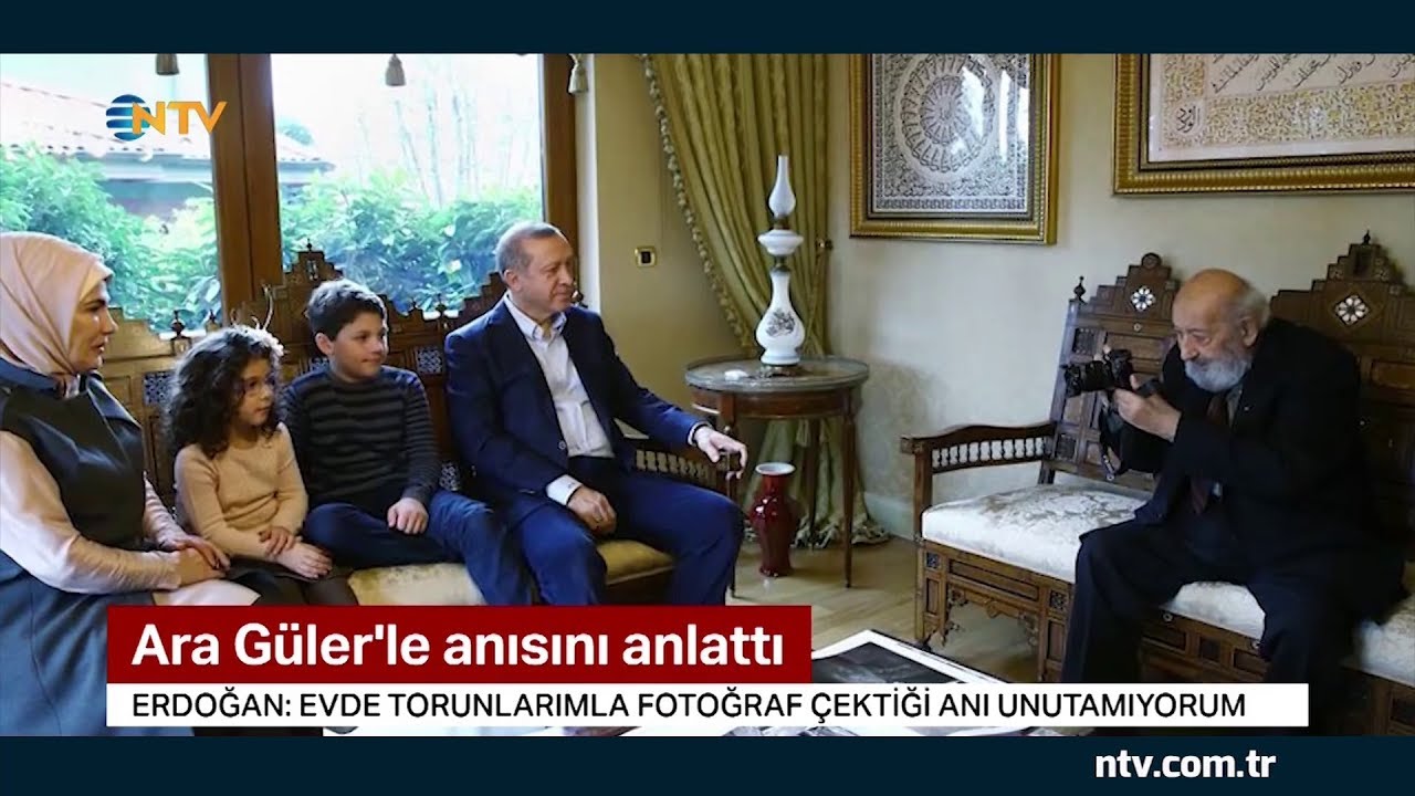 Cumhurbaşkanı Erdoğan, Ara Güler'le ilgili anısını anlattı
