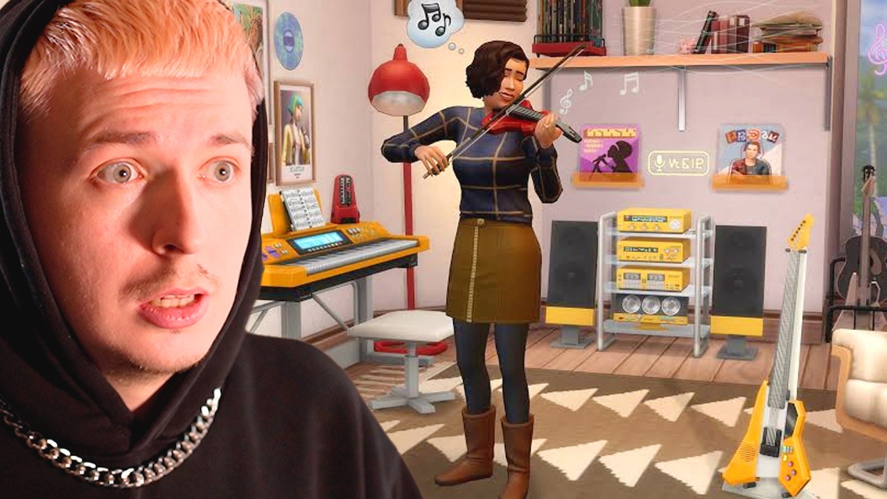 У нас будет музыкальное DLC в Симс 4, но есть нюанс