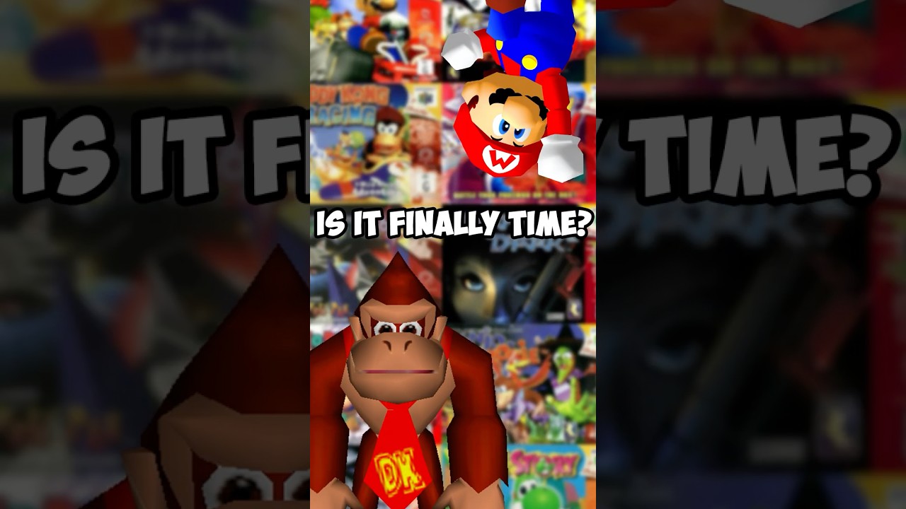 N64 Online May Finally Be Getting Smash 64 And DK 64