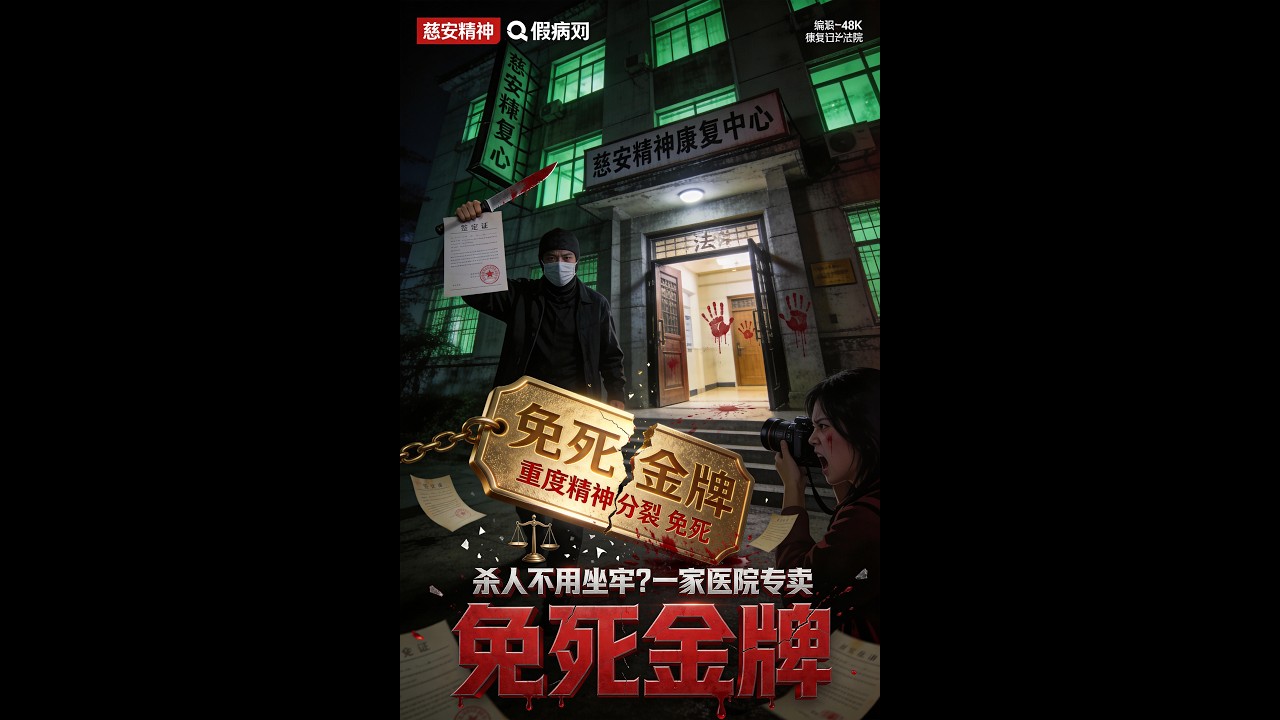 【杀人不用坐牢？这家医院专卖“免死金牌”】（上）Murder Without Jail? This Hospital Sells 