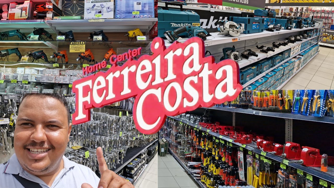 MUNDO DE MÁQUINAS E FERRAMENTAS NA MAIOR HOME CENTER FERREIRA COSTA RECIFE 