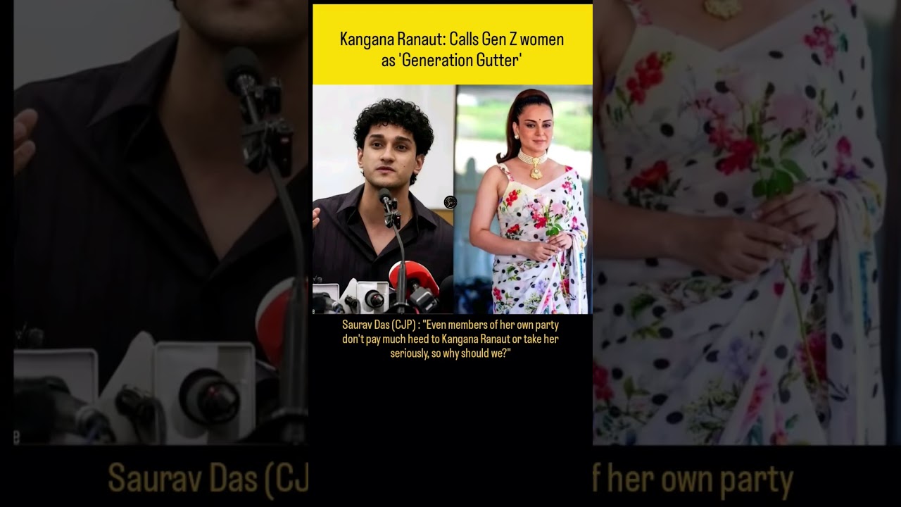 Kangana Calls Gen Z &ldquo;Generation Gutter&rdquo;