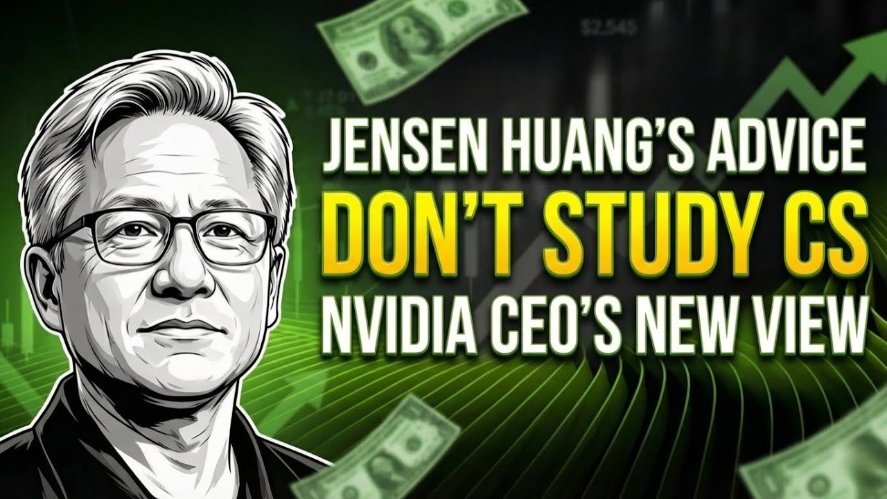 Jensen Huang&rsquo;s Advice to Students: &ldquo;Don&rsquo;t Study Computer Science&rdquo; | NVIDIA