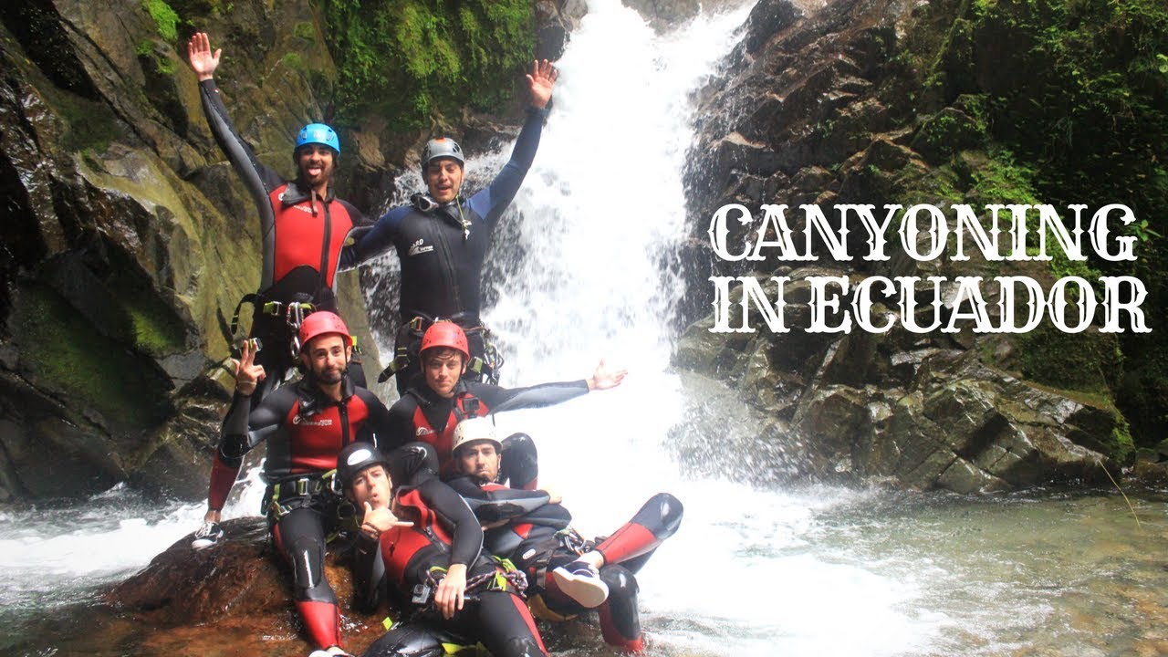 CANYONING IN BAÑOS ECUADOR - Canyoning Adventure Tour