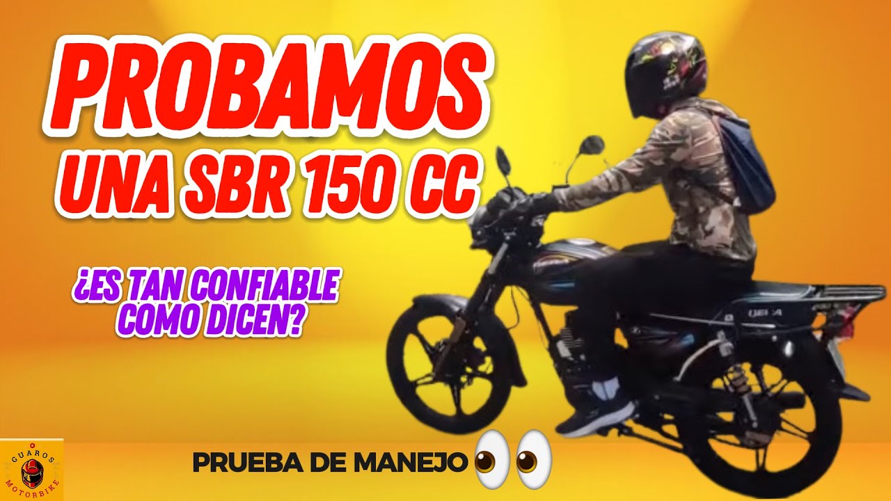Probamos una Bera SBR 150cc El Caballito de Hierro de Venezuela! 😎