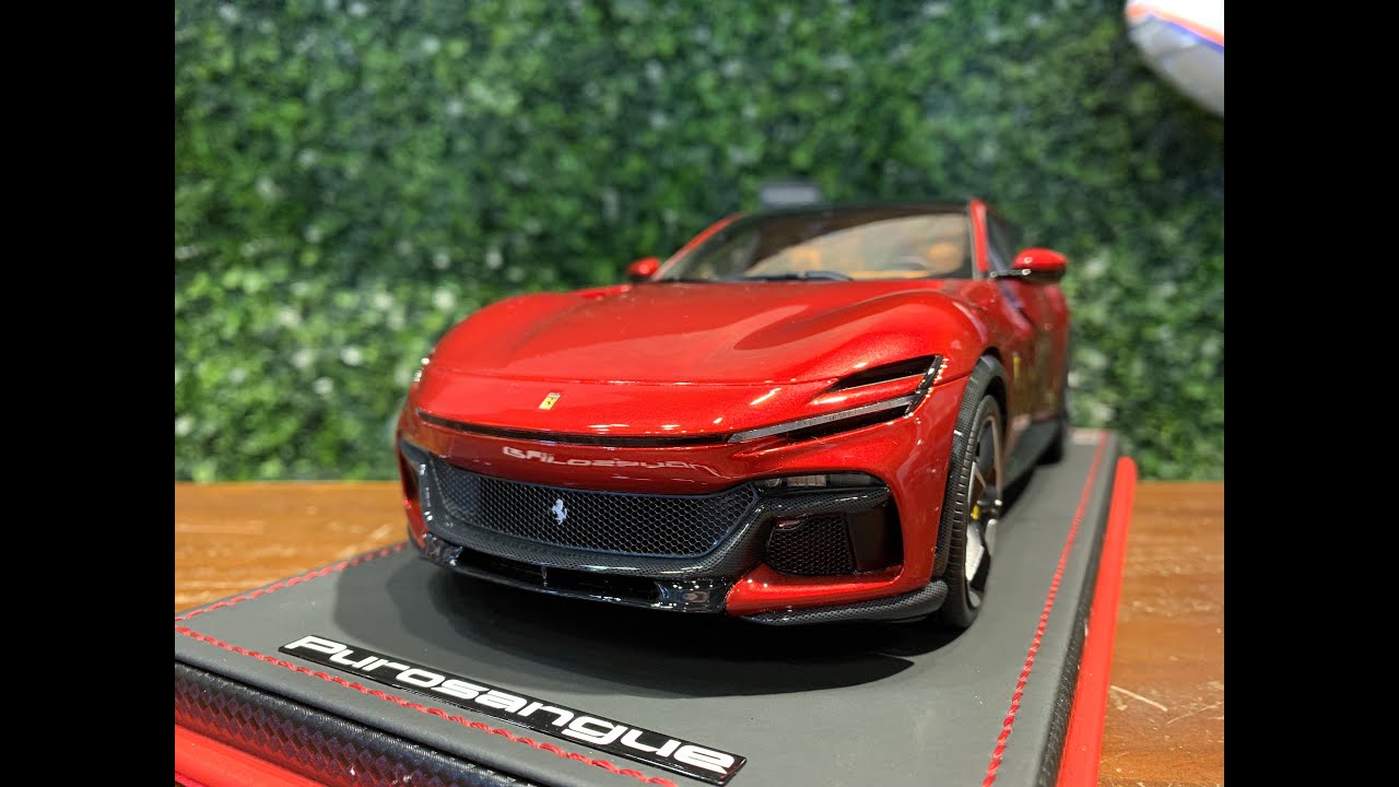 1/18 MR Ferrari Purosangue Rosso Corsa FE038E
