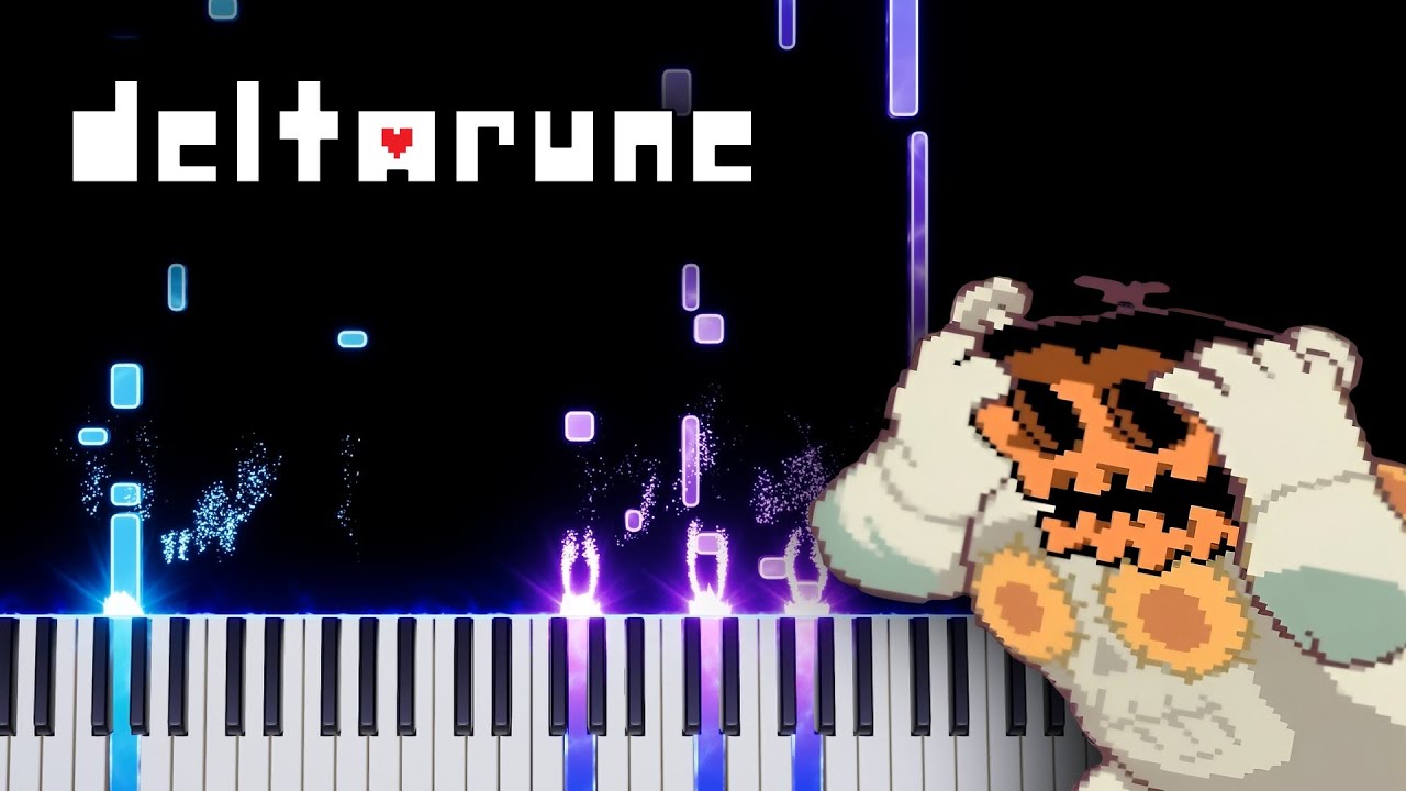 Jackenstein Battle Theme / A DARK ZONE - DELTARUNE Chapter 4 (Piano Tutorial)