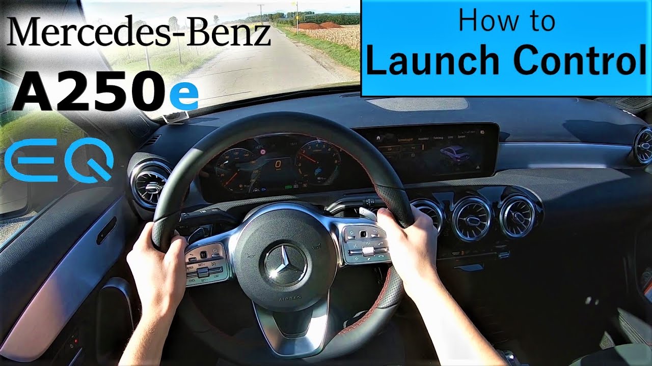 Mercedes A250e | Launch Control