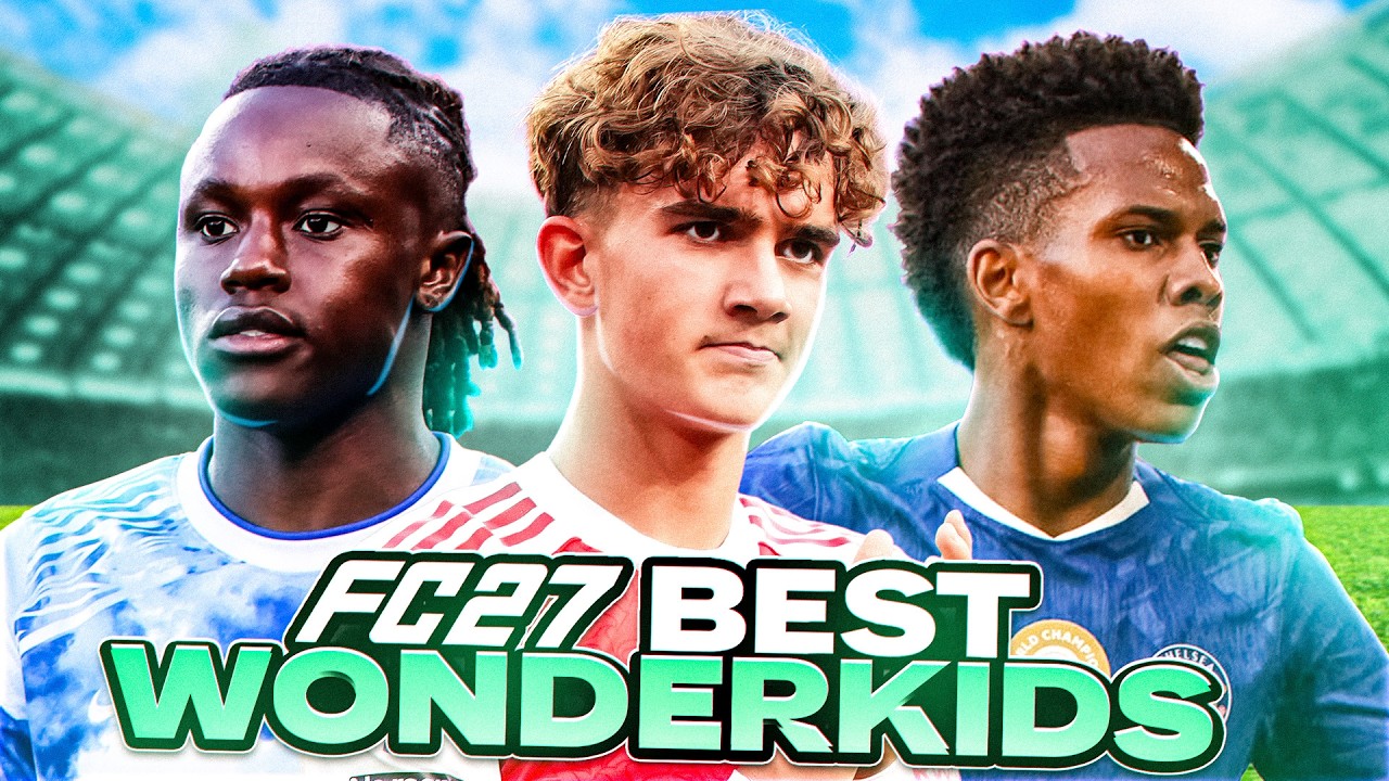 ЛУЧШИЕ вундеркинды в режиме карьеры FC27!
