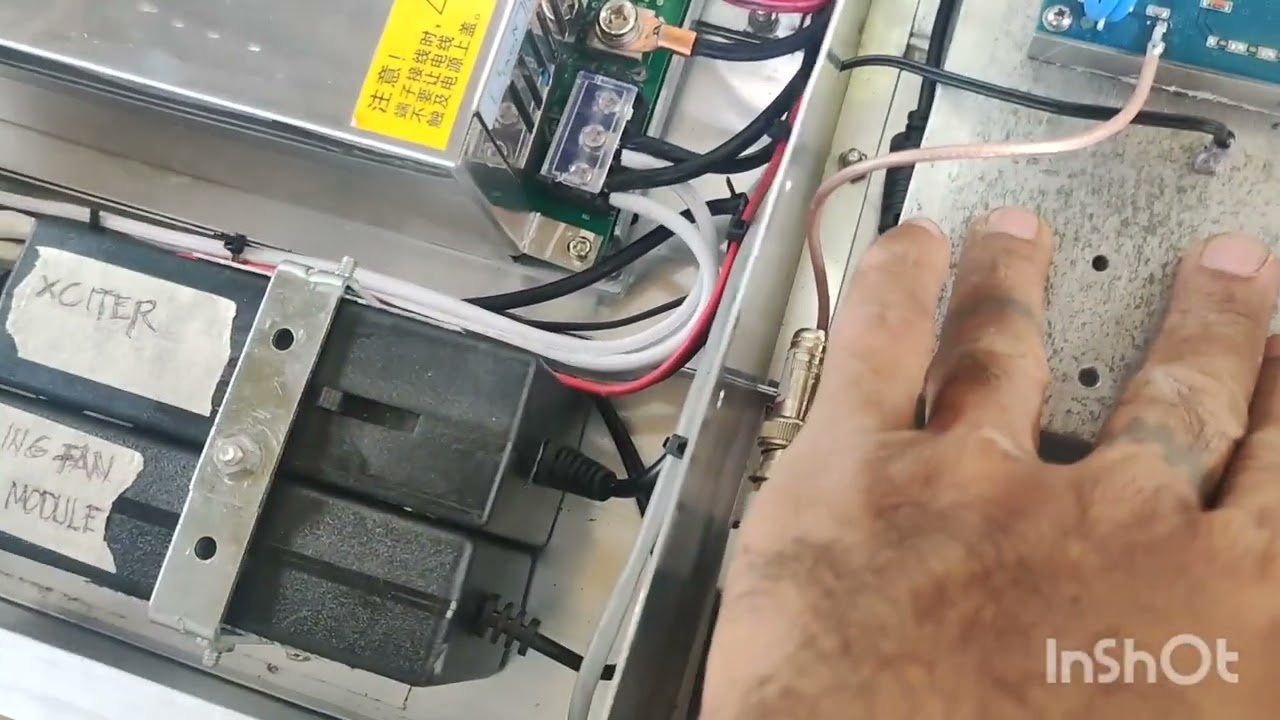 150 watts FM Transmitter with Temperature Module Relay (Overheat Protection)