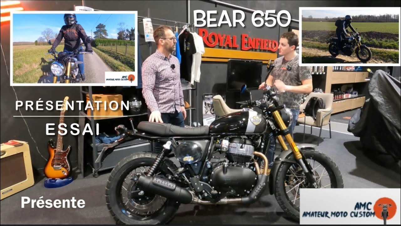 royal enfield bear 650présentation et essai #royalenfield650 #bear650 #biker #royalenfield