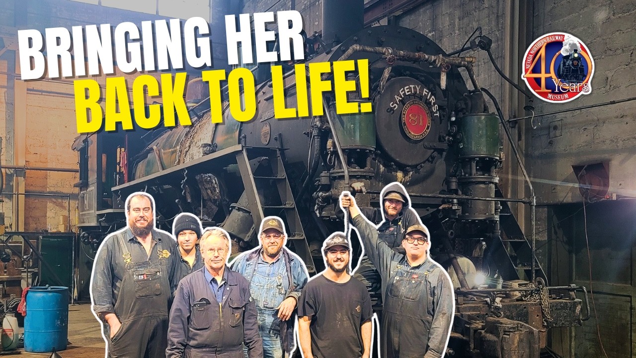 RESTORING A STEAM LOCOMOTIVE!