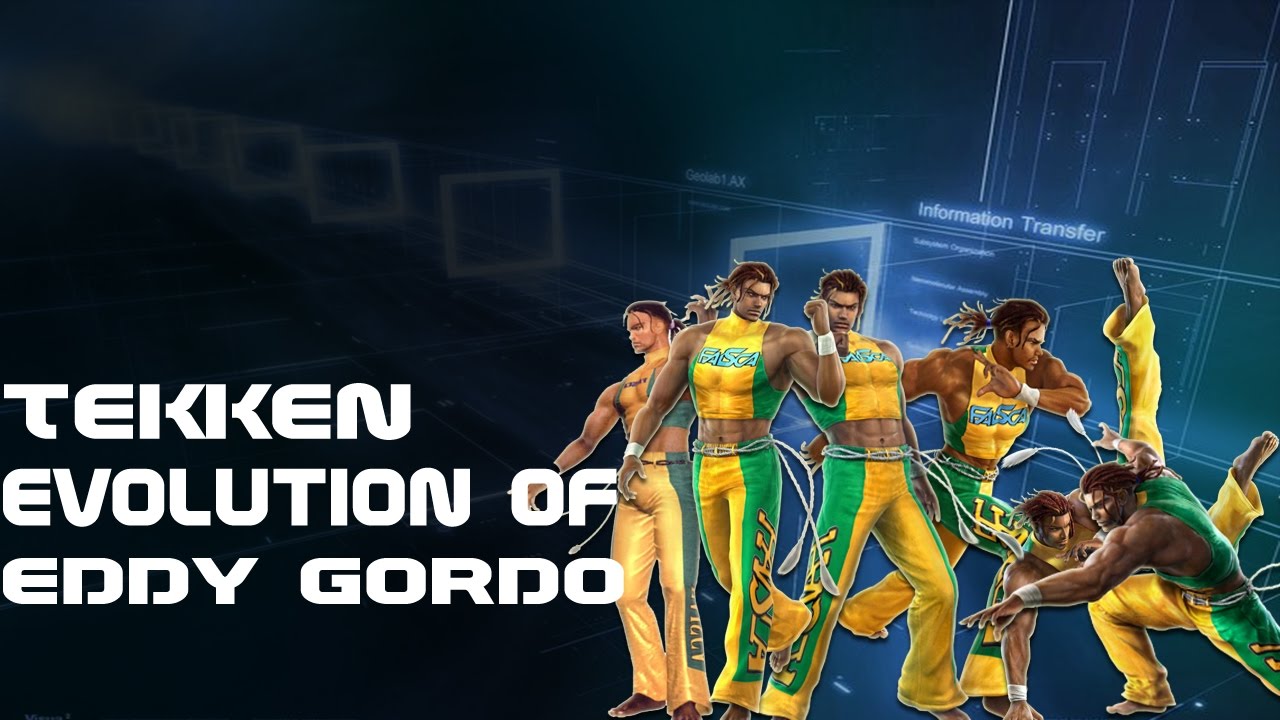 Tekken - Evolution Of Eddy Gordo  1997 - 2017