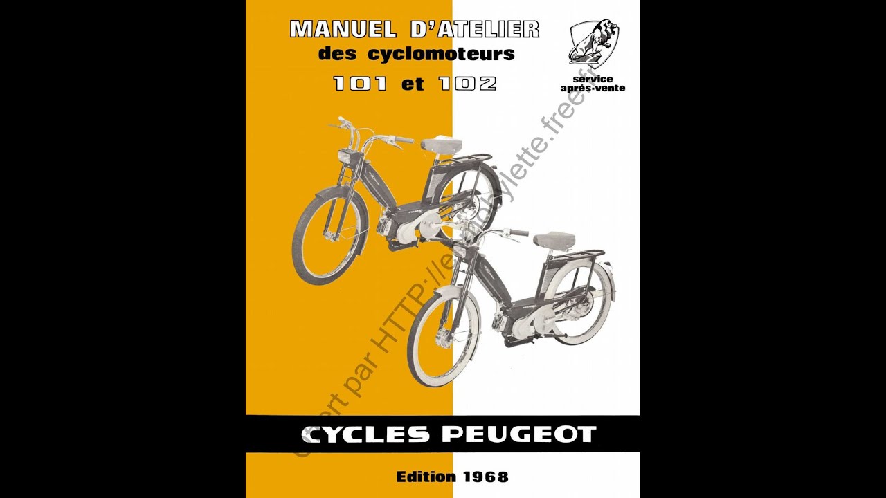REVUE TECHNIQUE 101/102 -  Édition 1968