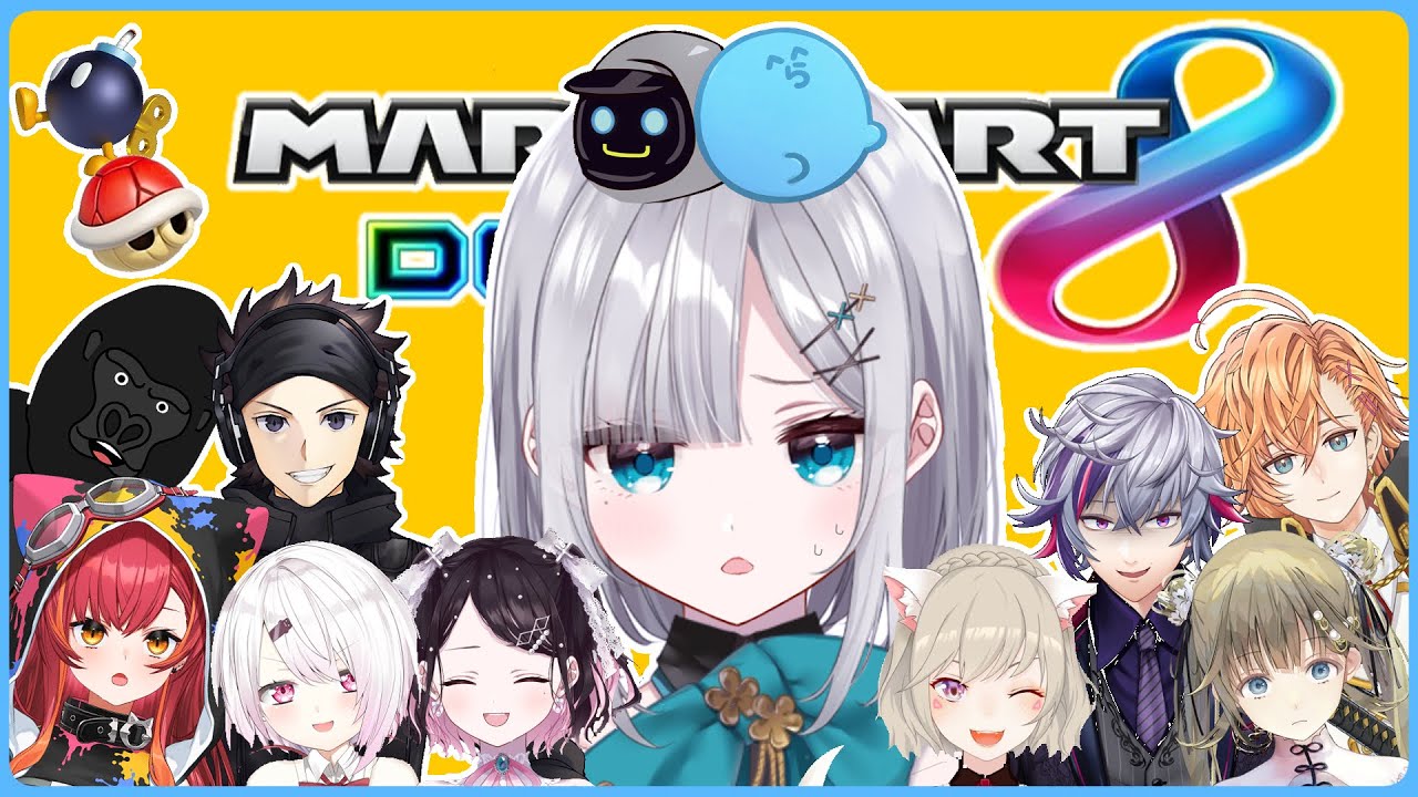 【マリカ8DX】カスタム最下位視点！！！【 ぶいすぽ / 花芽すみれ】
