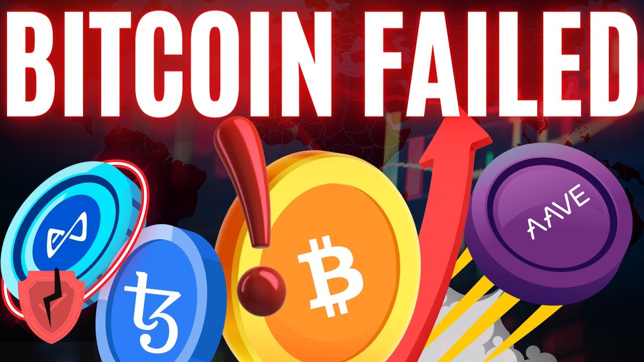 BITCOIN FAILED AT IT!! Massive Aave Rally | Axie Infinity DOOMED? TEZOS Scaling & More Crypto News