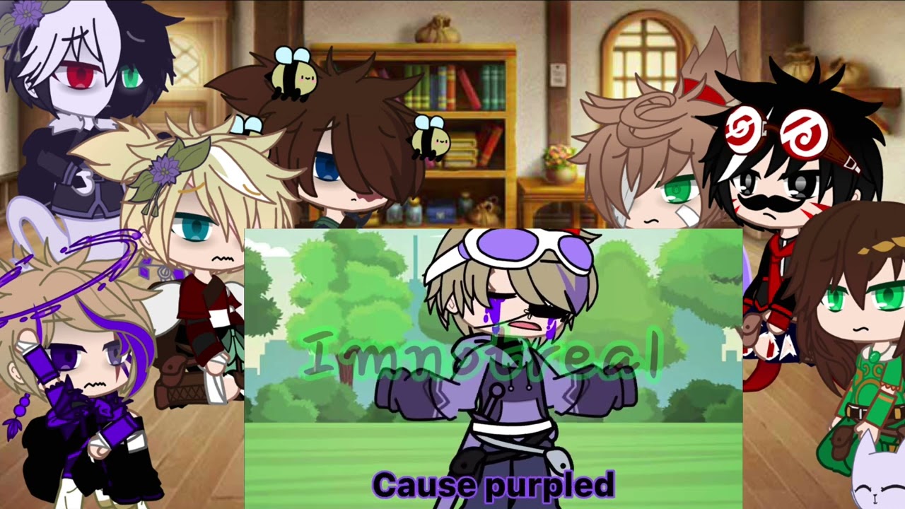 Hermitcraft and dsmp minors react part 2 || Grian and Purpled angst || hermitcraft || dsmp | mcyt ||