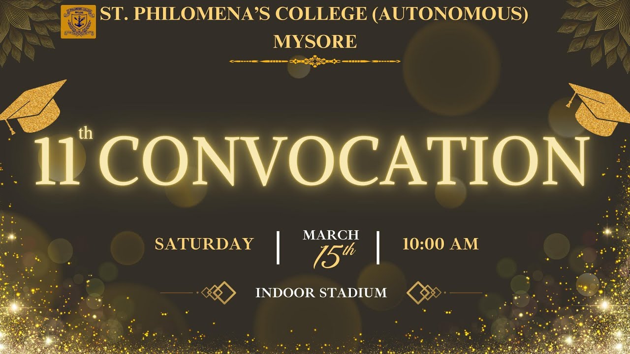 11th Convocation St. Philomena's College
