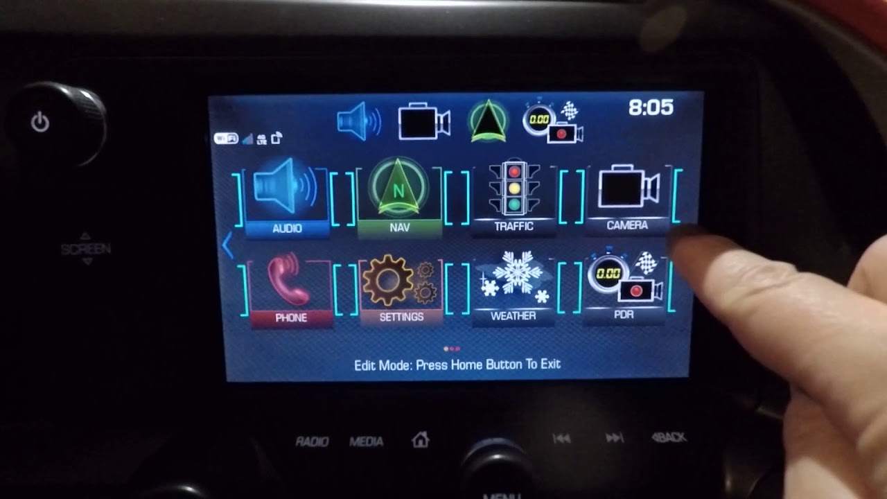 How to Customize the C7 Corvette Infotainment System